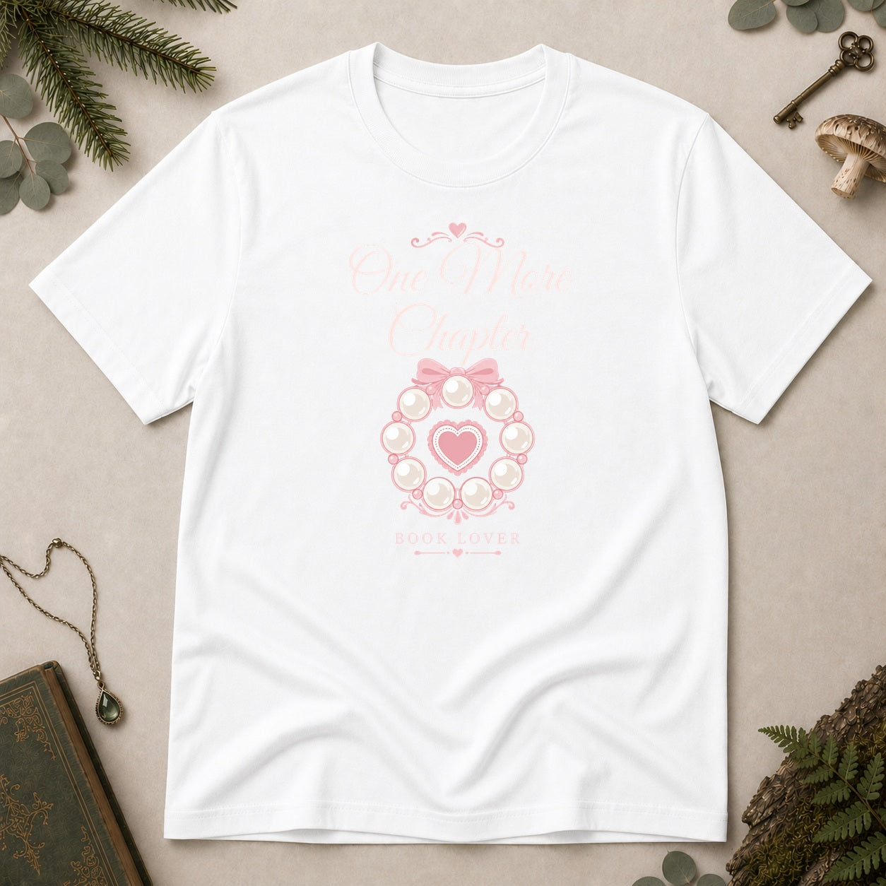 One More Chapter T-Shirt - White
