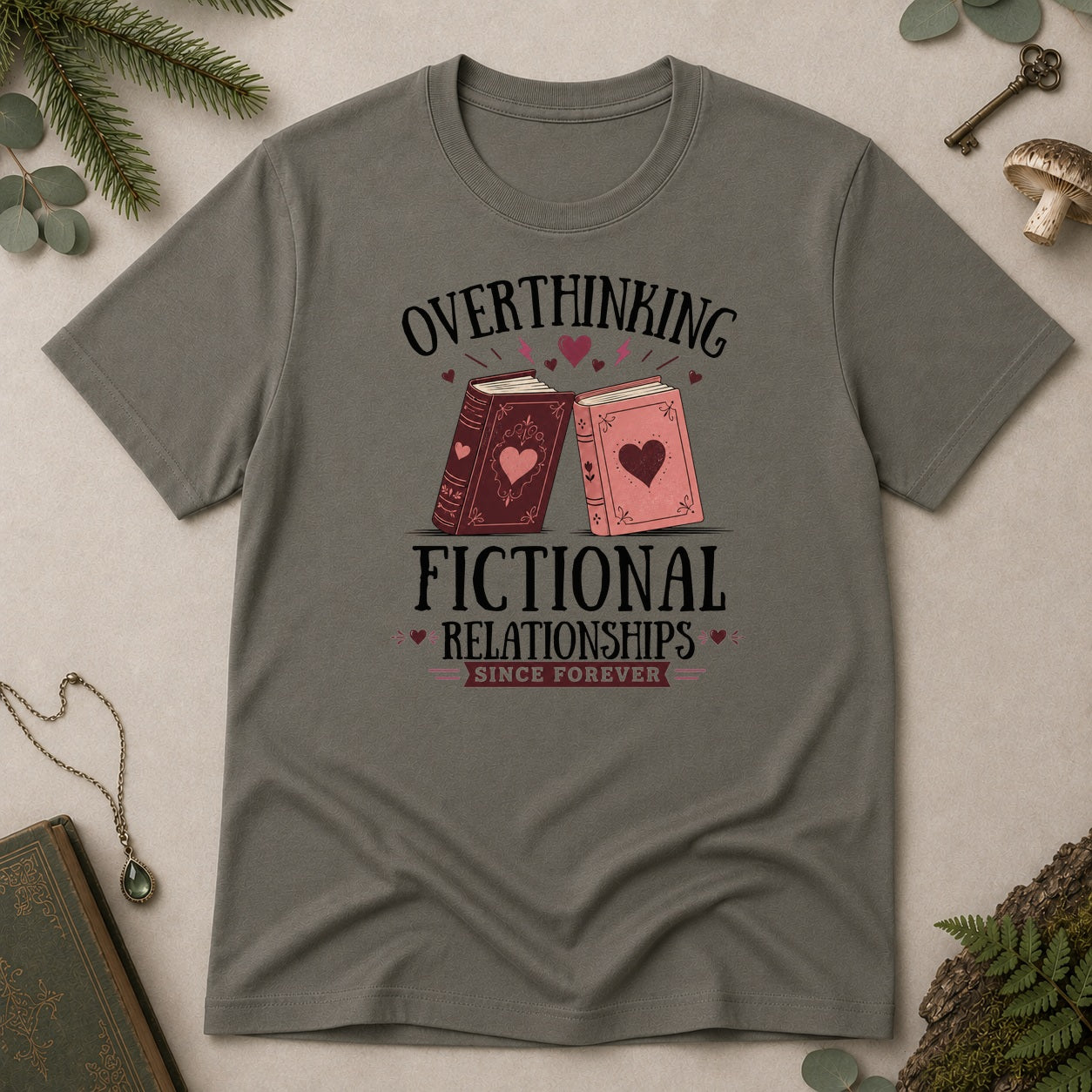 Overthinking T-Shirt - Charcoal