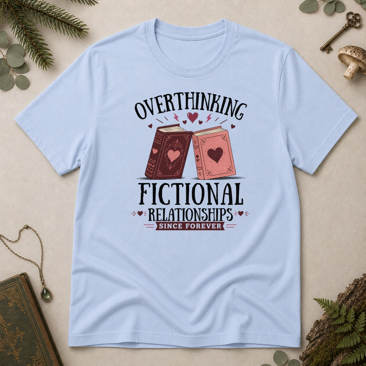 Overthinking T-Shirt - Light Blue