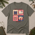 Perfect Reading Weather T-Shirt - Charcoal