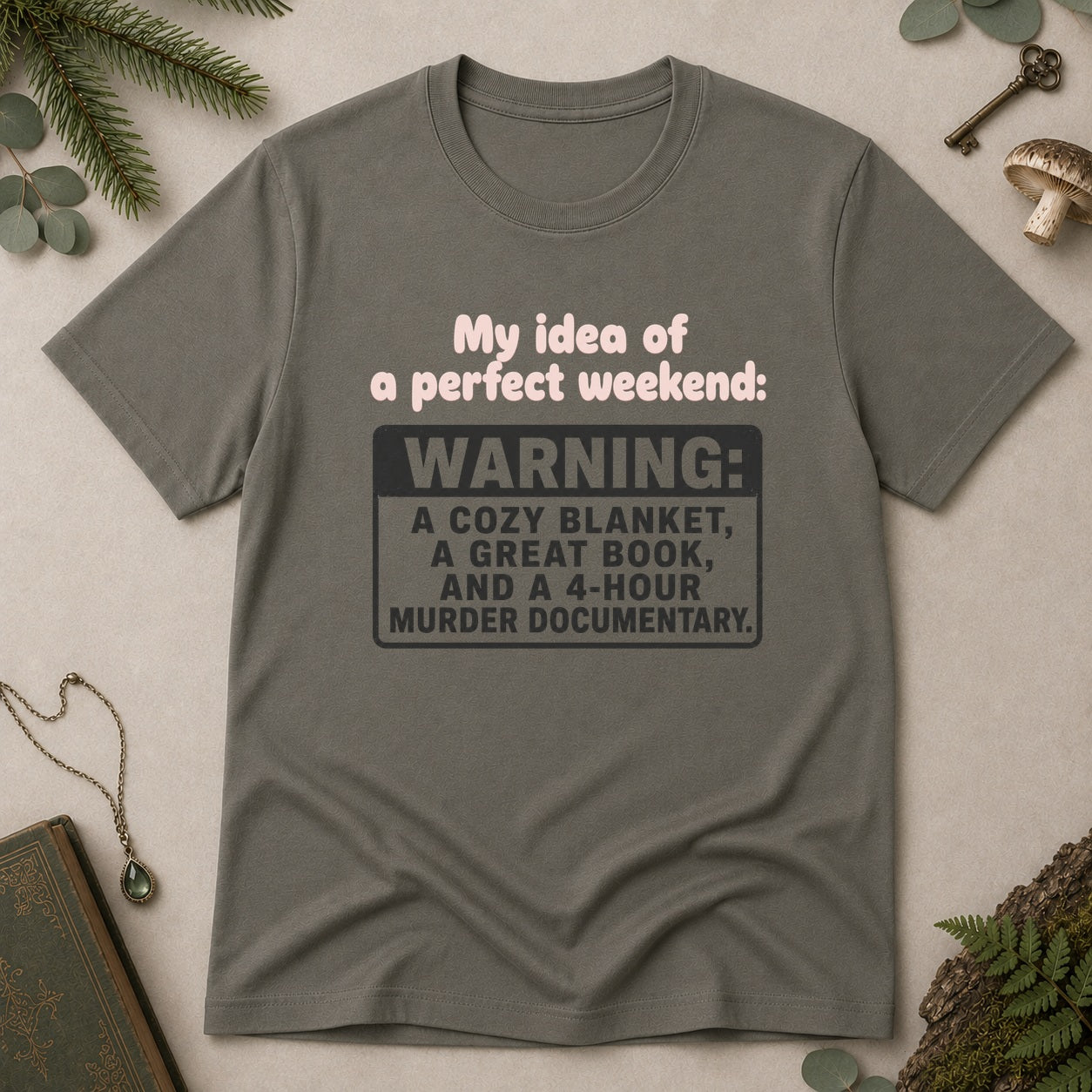 Perfect Weekend T-Shirt - Charcoal