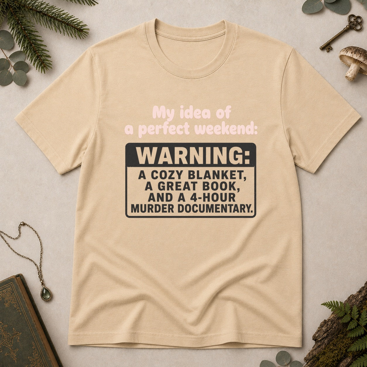 Perfect Weekend T-Shirt - Sand