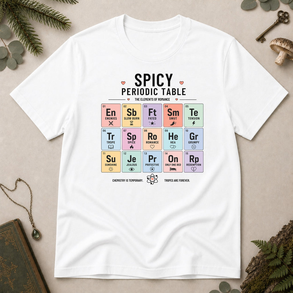 Periodic Table T-Shirt - White