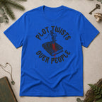 Plot Twists Over People T-Shirt - Royal