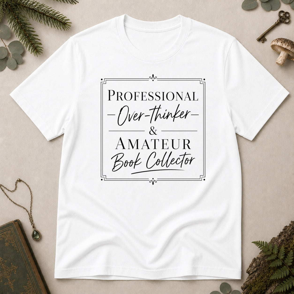 Professional Overthinker T-Shirt - White