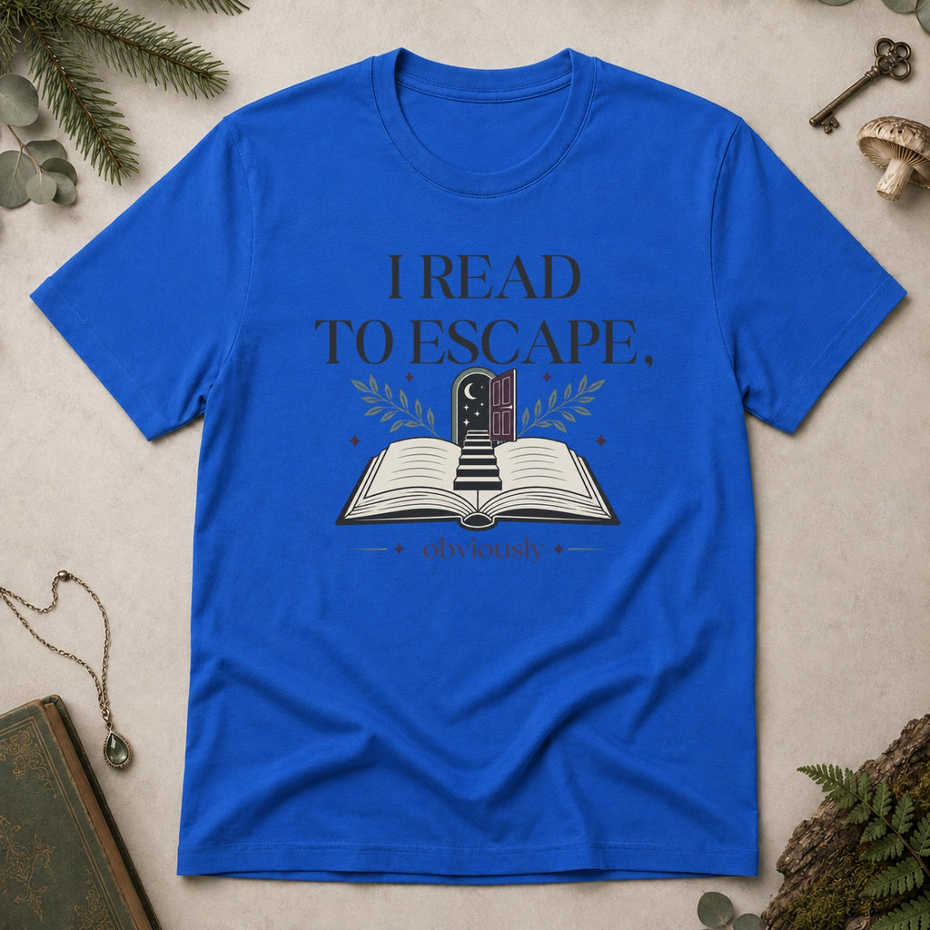 Read to Escape T-Shirt - Royal