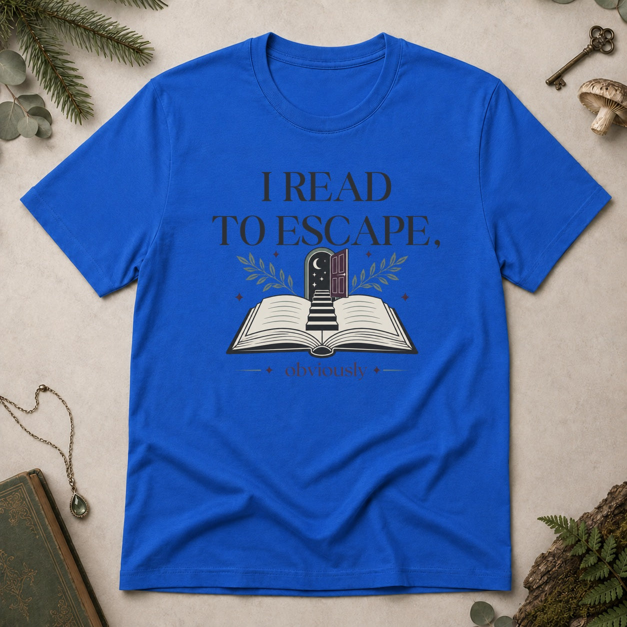 Read to Escape T-Shirt - Royal
