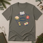 Reader's Survival Kit T-Shirt - Charcoal