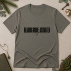 Reading Mode Activated T-Shirt - Charcoal