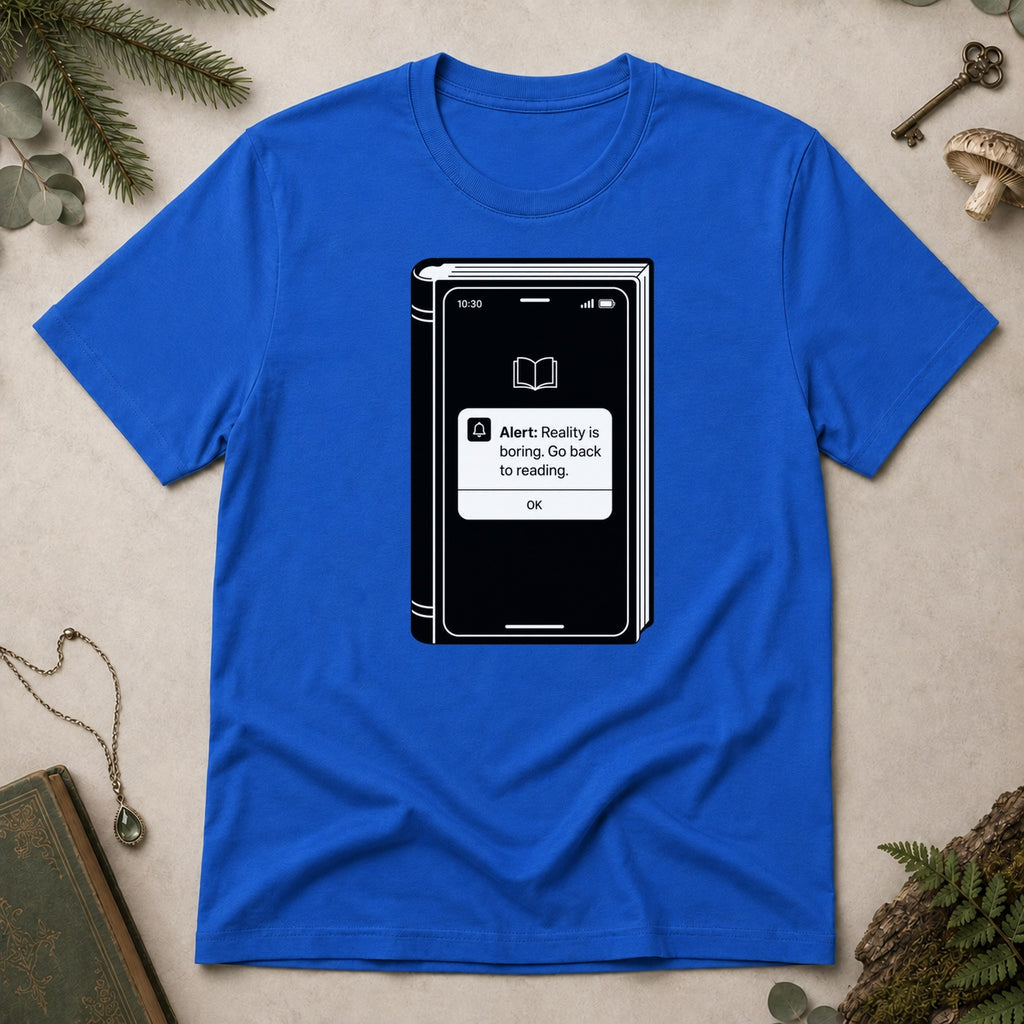 Reality Boring T-Shirt - Royal