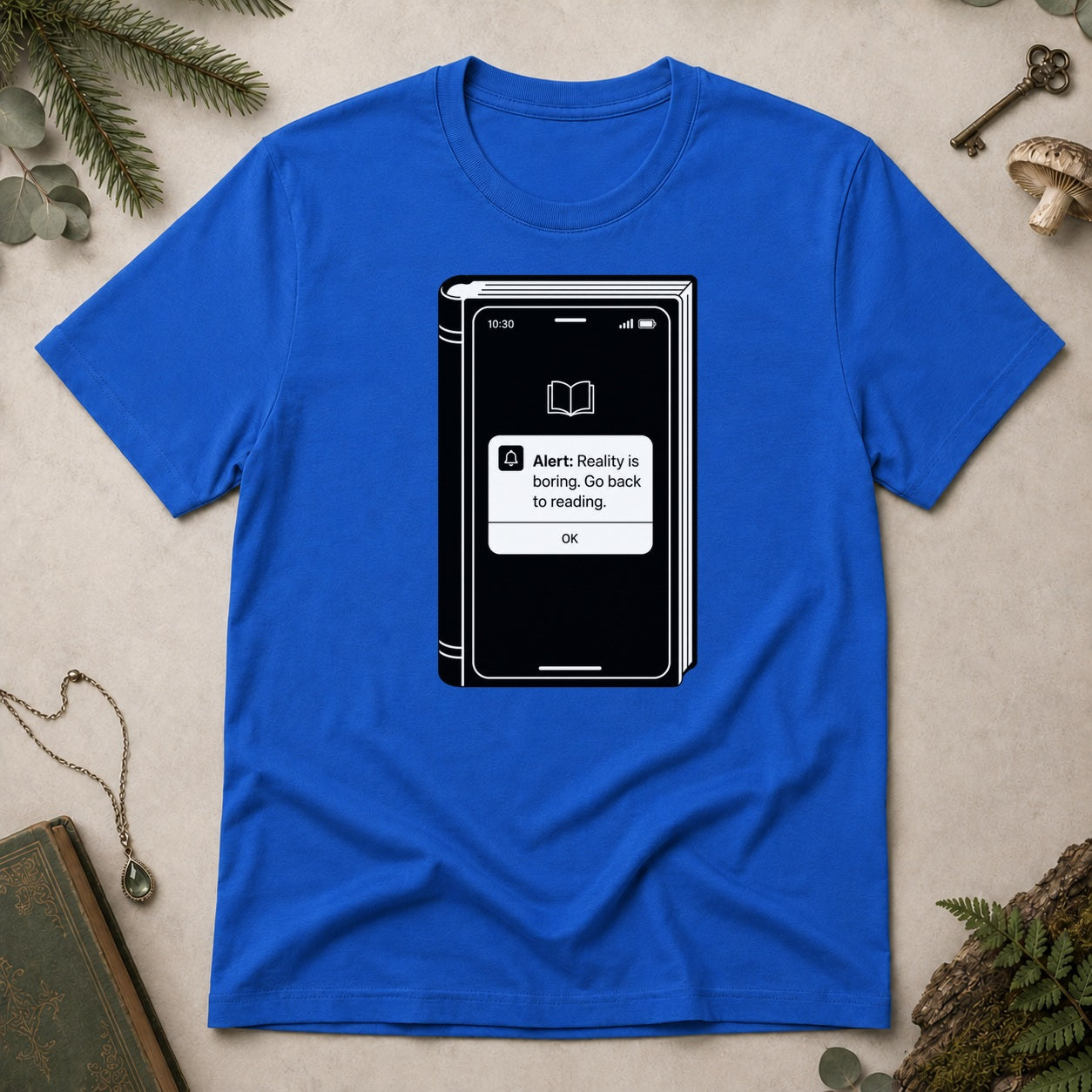 Reality Boring T-Shirt - Royal