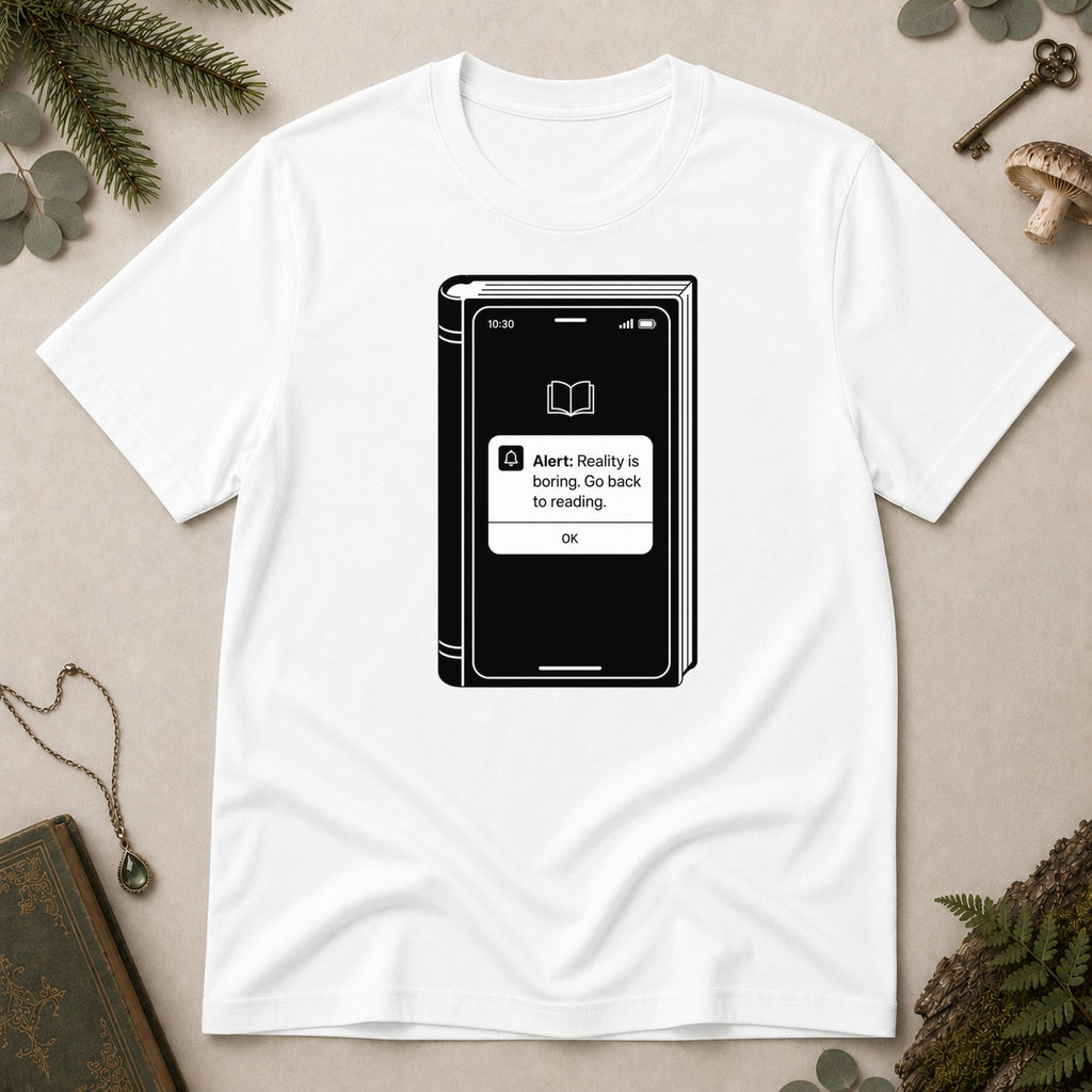 Reality Boring T-Shirt - White