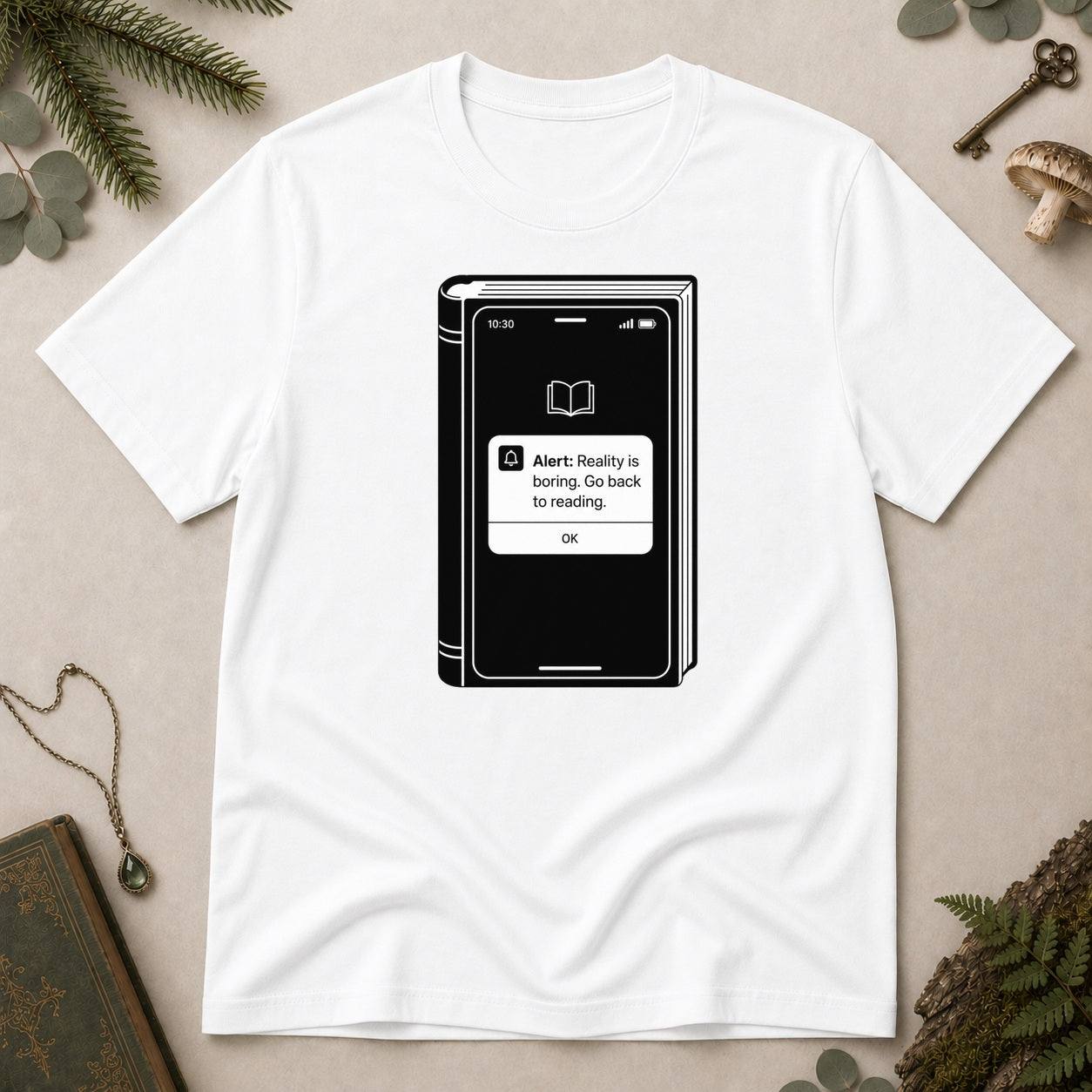 Reality Boring T-Shirt - White