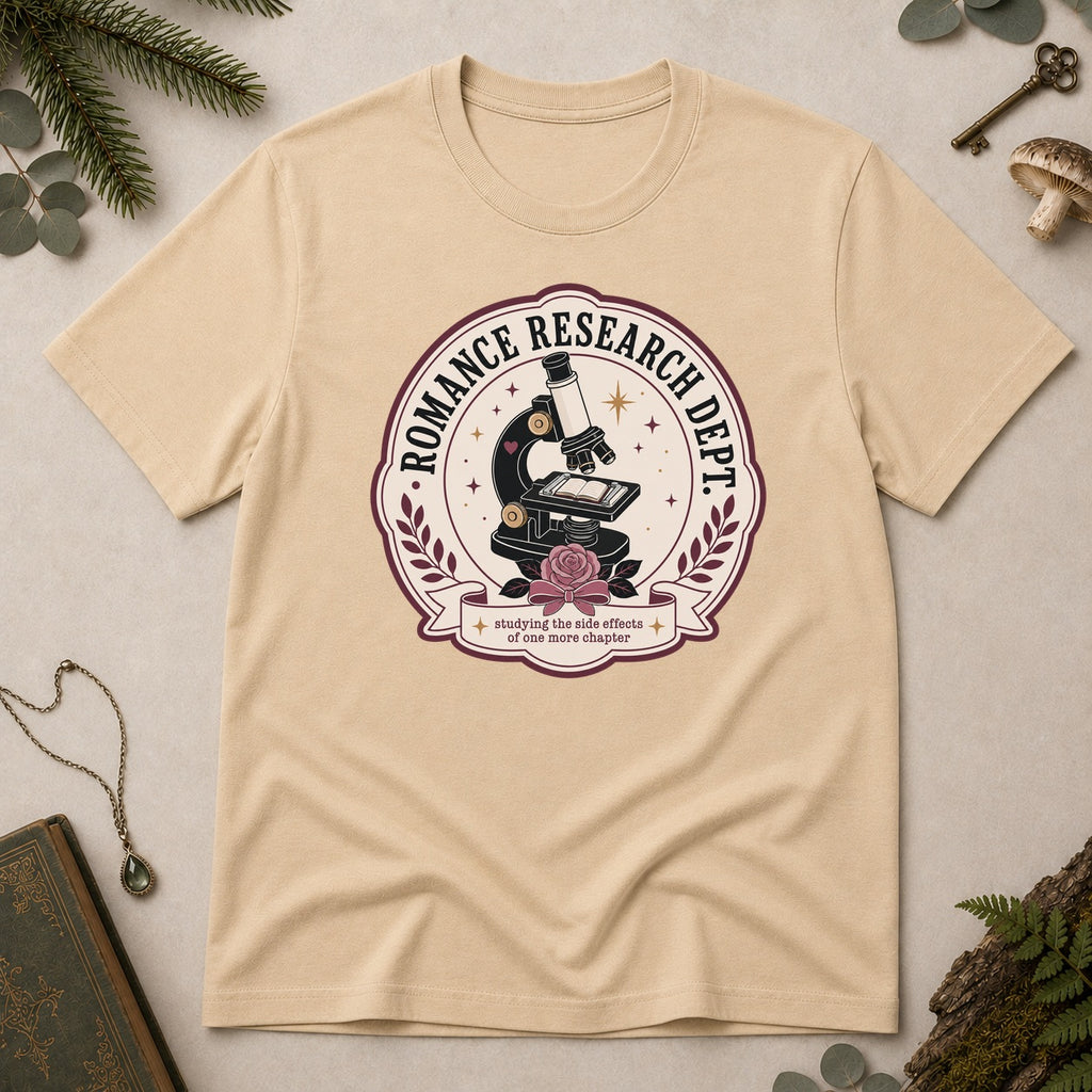 Romance Research Department T-Shirt - Sand