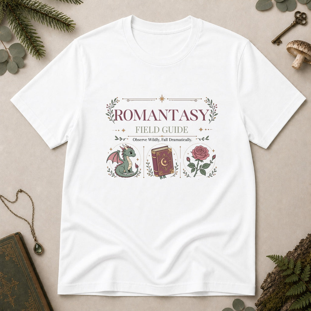 Romantasy Field Guide T-Shirt - White