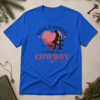 Save a Horse Ride a Cowboy T-Shirt - Royal
