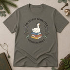 Secret Bookk Club T-Shirt - Charcoal