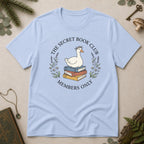 Secret Bookk Club T-Shirt - Light Blue