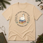 Secret Bookk Club T-Shirt - Sand