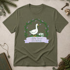 Silly Goose Bookclub T-Shirt - Military Green