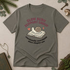 Slow Burn Support Group T-Shirt - Charcoal