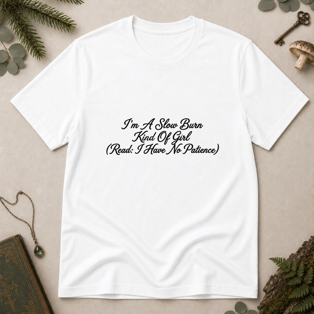 Slow Burn T-Shirt - White