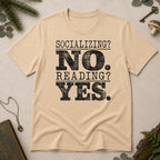 Socialising No T-Shirt - Sand