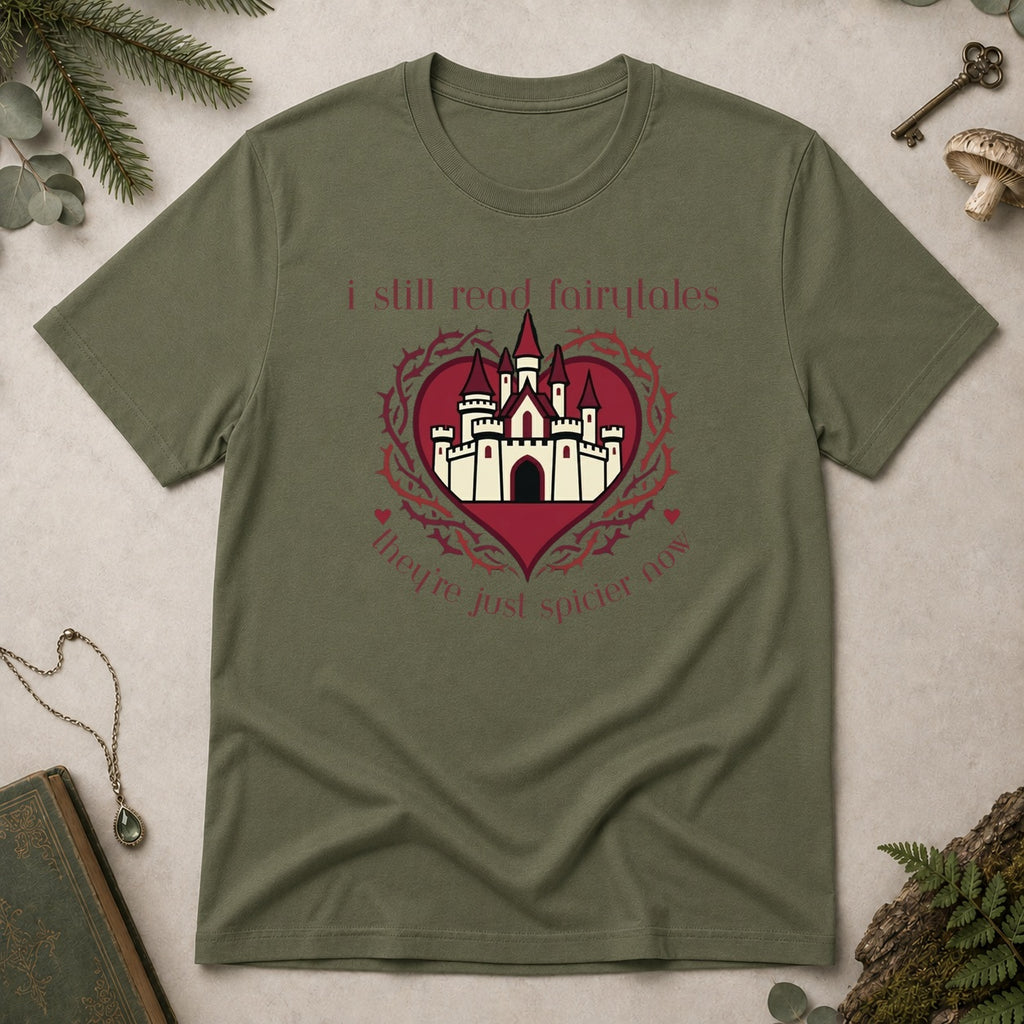 Spicy Fairytales T-Shirt - Military Green