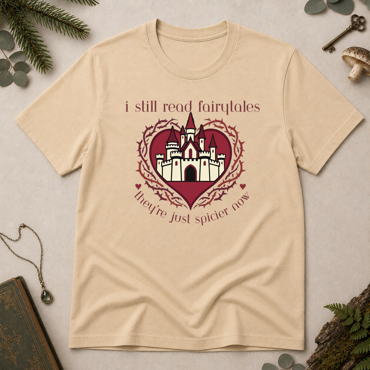 Spicy Fairytales T-Shirt - Sand