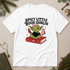 Spicy Little Book Goblin T-Shirt - White