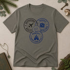 Stamps T-Shirt - Charcoal