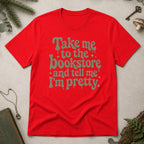 Take Me to the Bookstore T-Shirt - Red