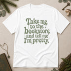 Take Me to the Bookstore T-Shirt - White