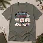 The Scientific Method of Falling for Fictional Men T-Shirt - Charcoal