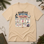 The Scientific Method of Falling for Fictional Men T-Shirt - Sand