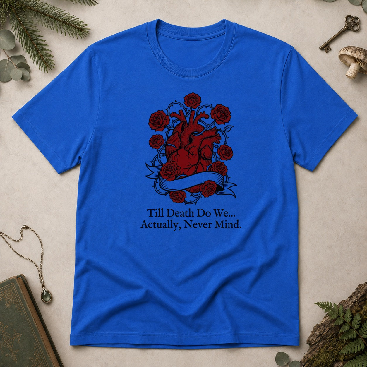 Til Death T-Shirt - Royal
