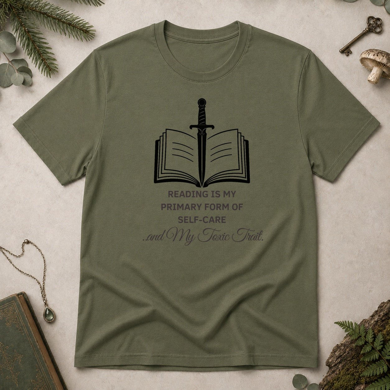 Toxic Trait T-Shirt - Military Green