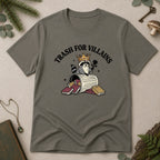 Trash for Villains T-Shirt - Charcoal