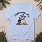 Trash for Villains T-Shirt - Light Blue