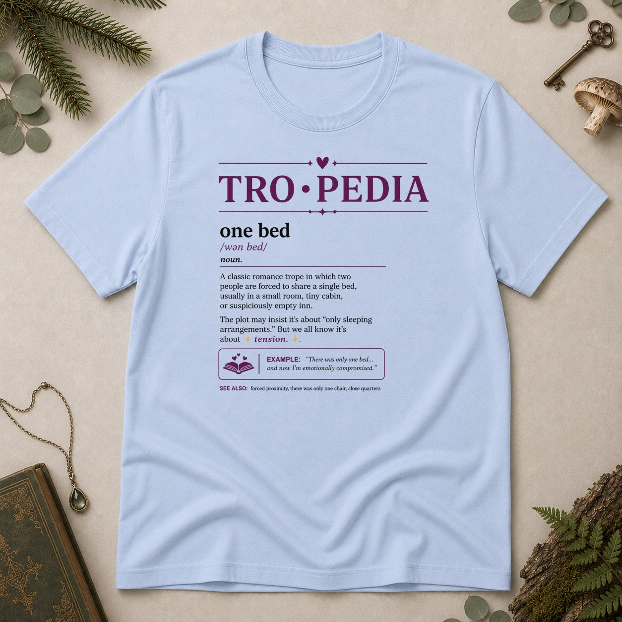 Tro Pedia T-Shirt - Light Blue