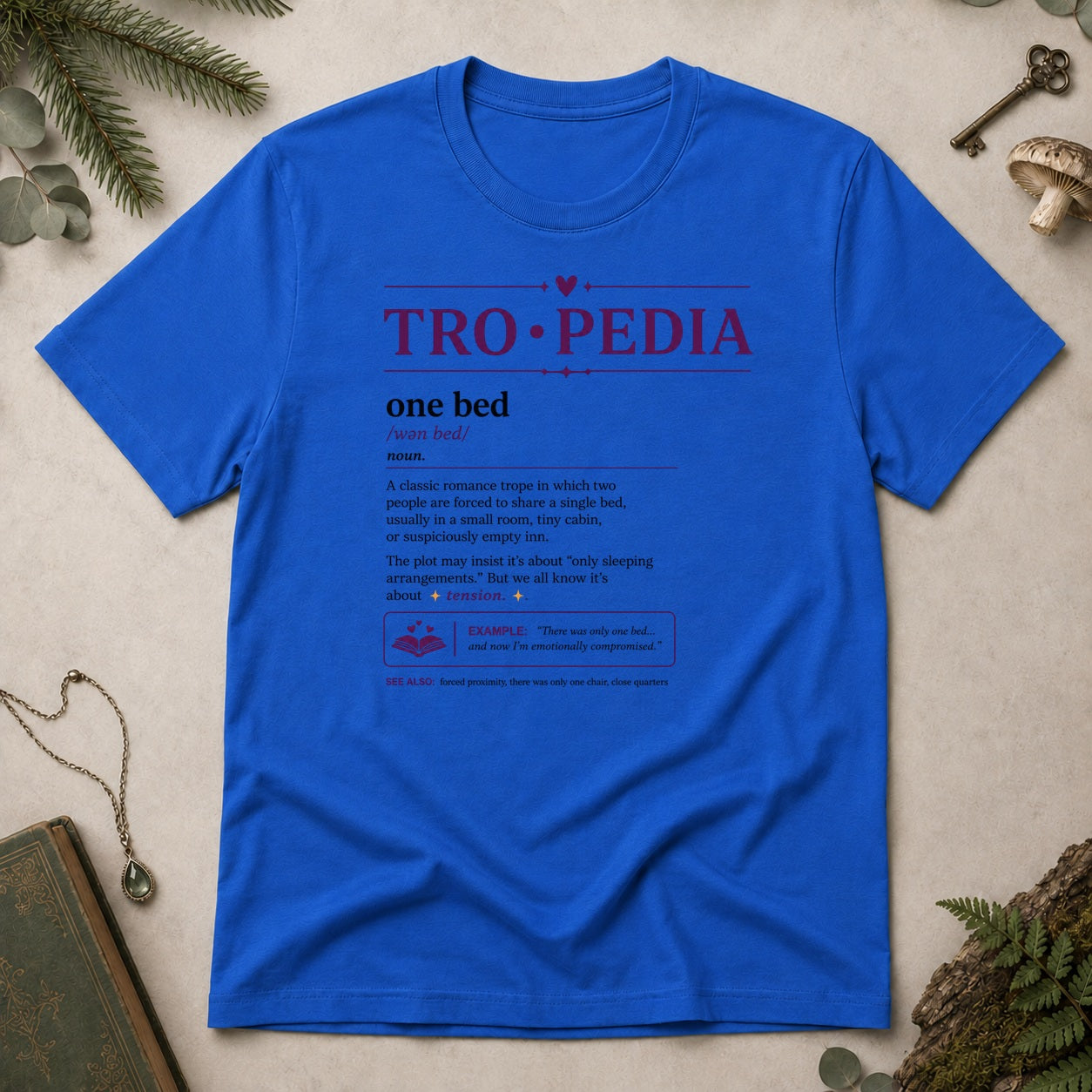 Tro Pedia T-Shirt - Royal