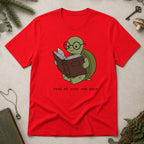 Turtle Read T-Shirt - Red