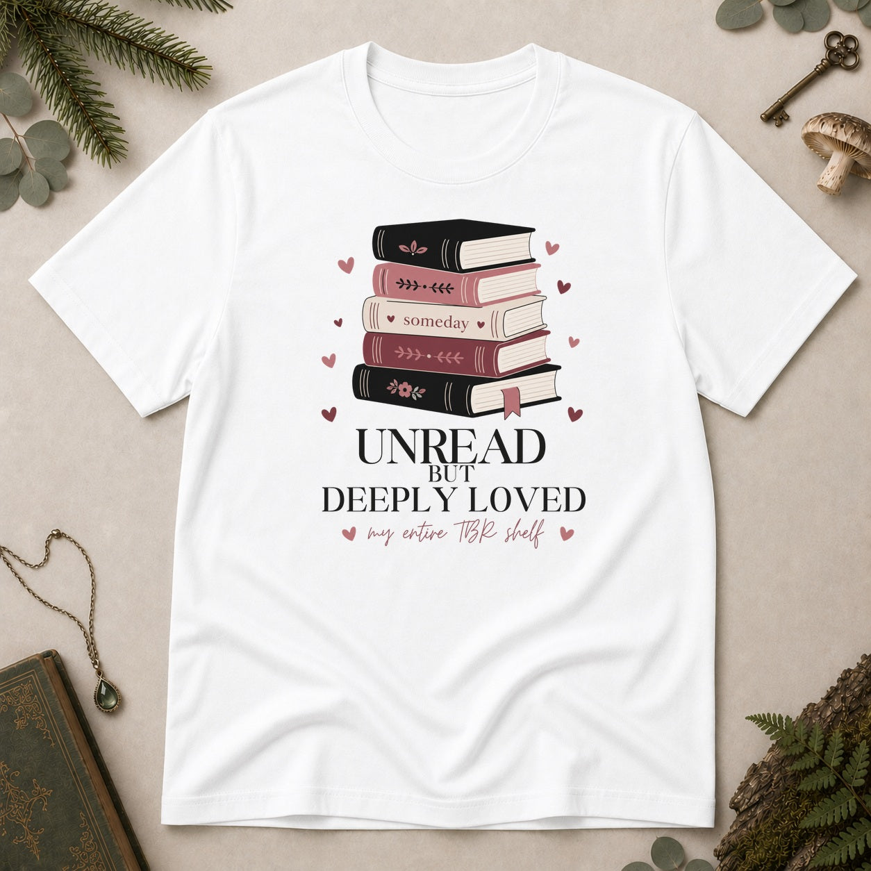 Unread TBR T-Shirt - White