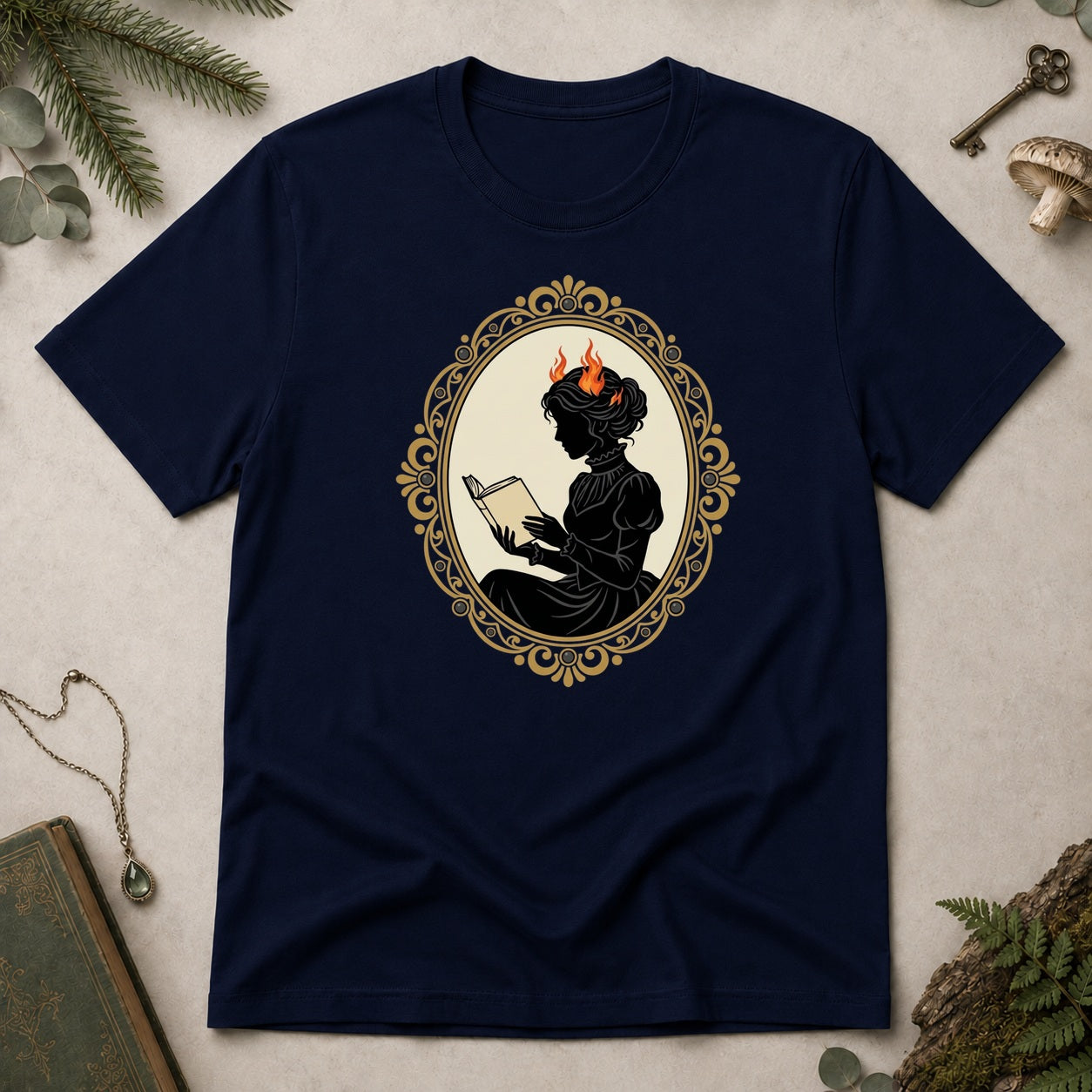 Victorian T-Shirt - Navy