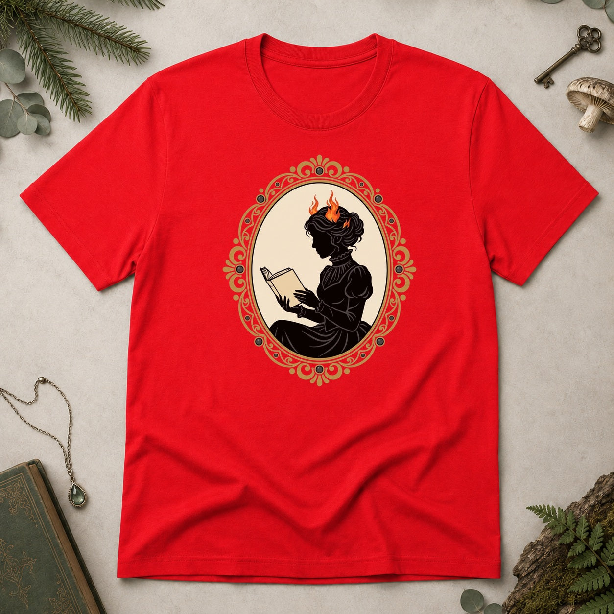 Victorian T-Shirt - Red