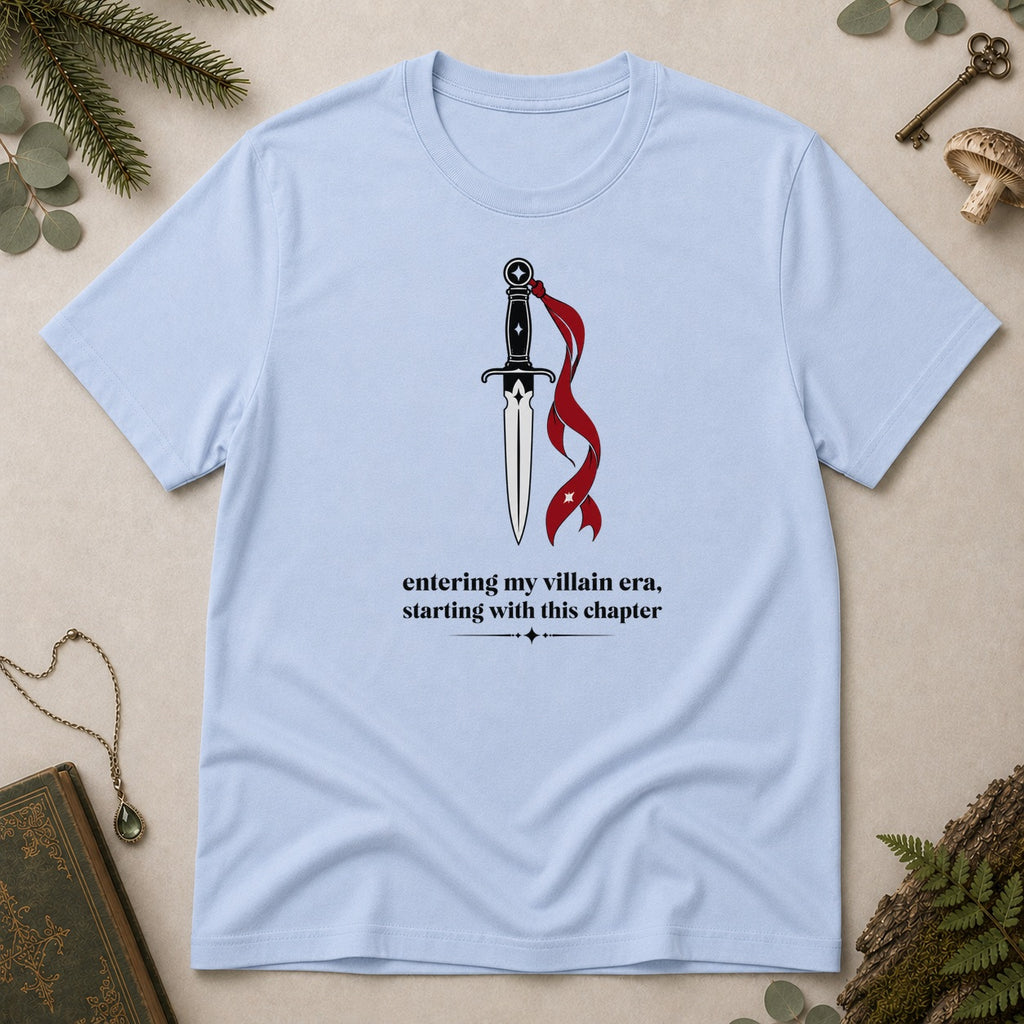 Villain Era T-Shirt - Light Blue