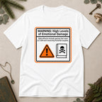 Warning T-Shirt - White